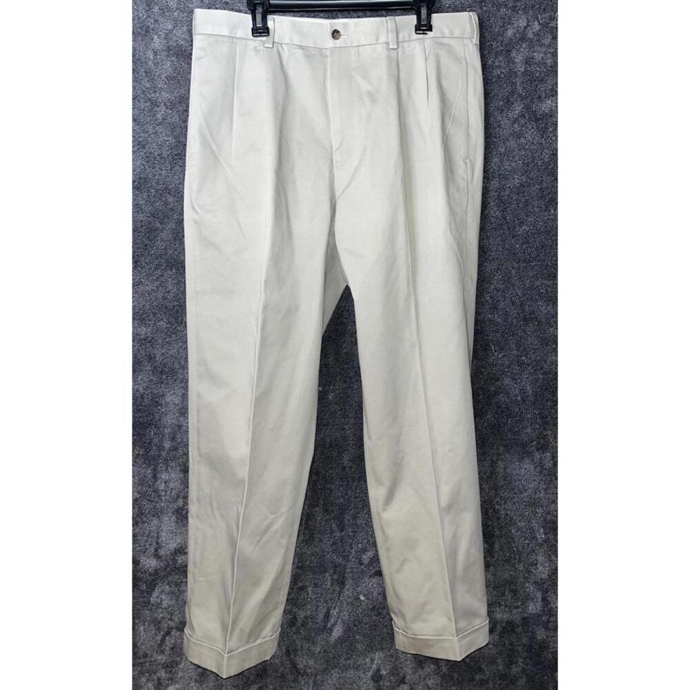 Brooks Brothers Advantage Chino Elliot Khaki Pants‎ 36x32
